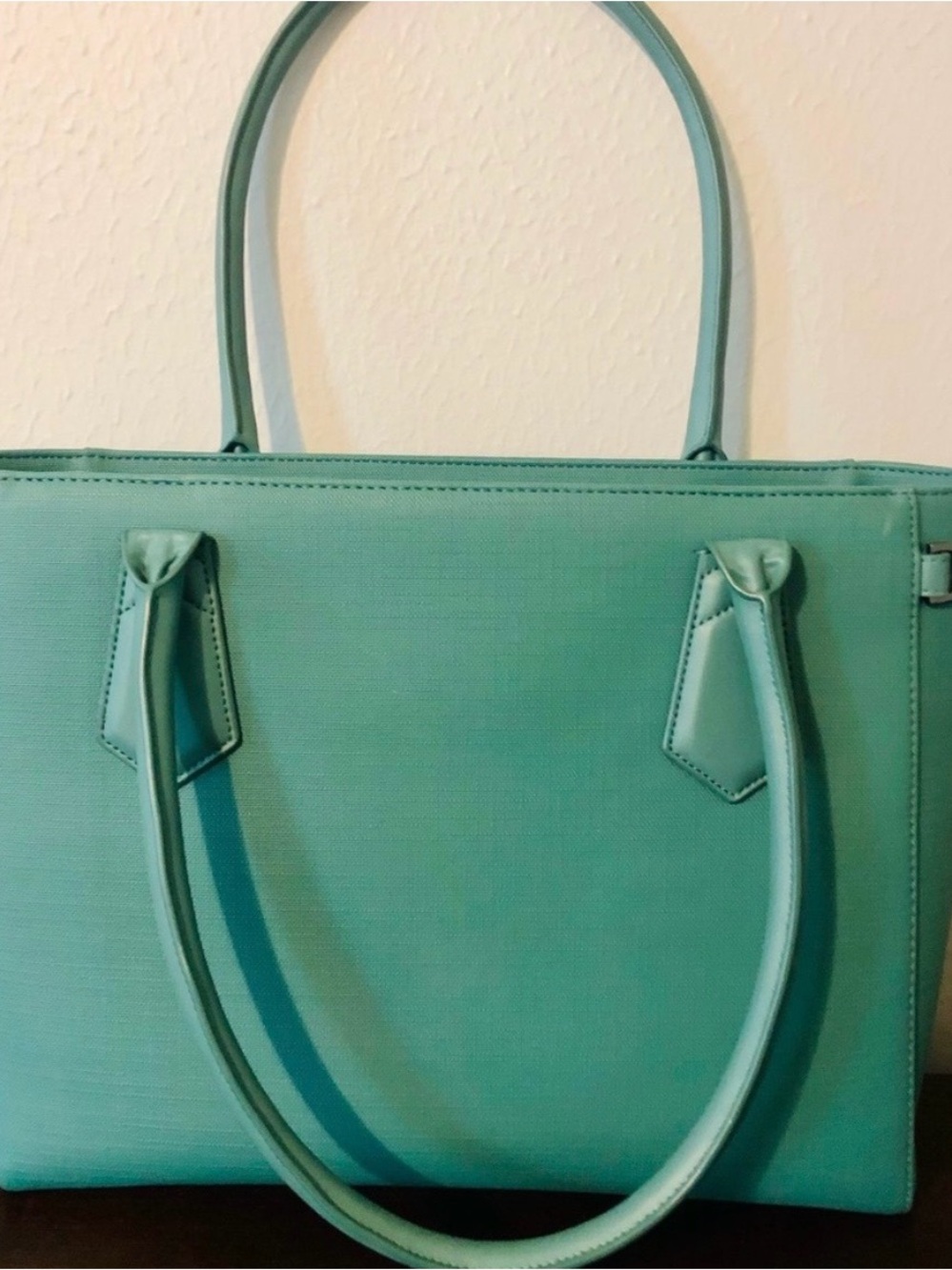 Dagne Dover Signature Classic Tote in Liberty green